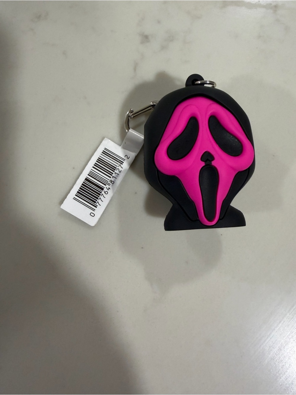 NWOT Pink Mask Ghostface BagCharm